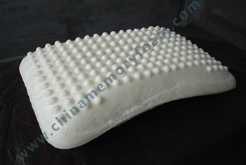 Massaging Memory foam pillow TC-MP07